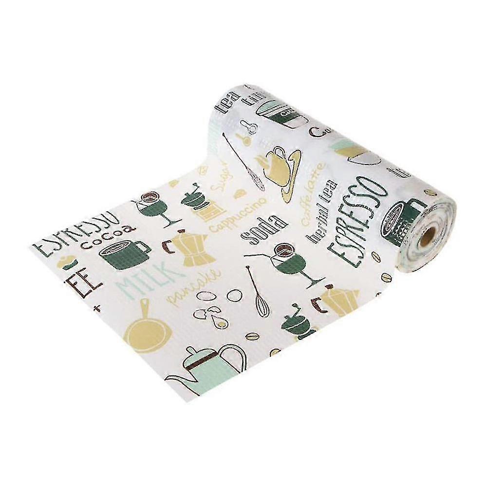 Multi-function Drawer Shelf Liner Foam Paper For Kitchen Cabinets,refrigerator,drawers,cabinets(blu