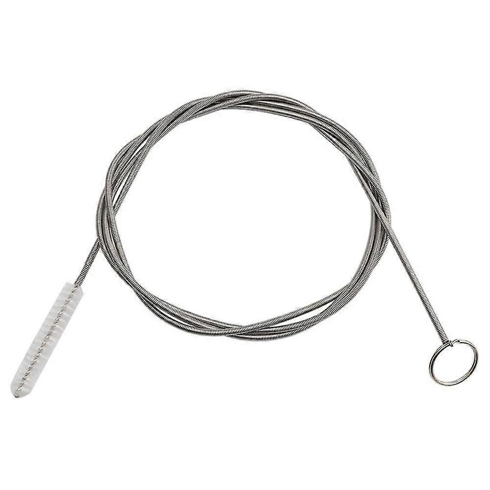 1.55m Flexible Scrub Brush Fridge Cleaning Tool, Stainless Stee