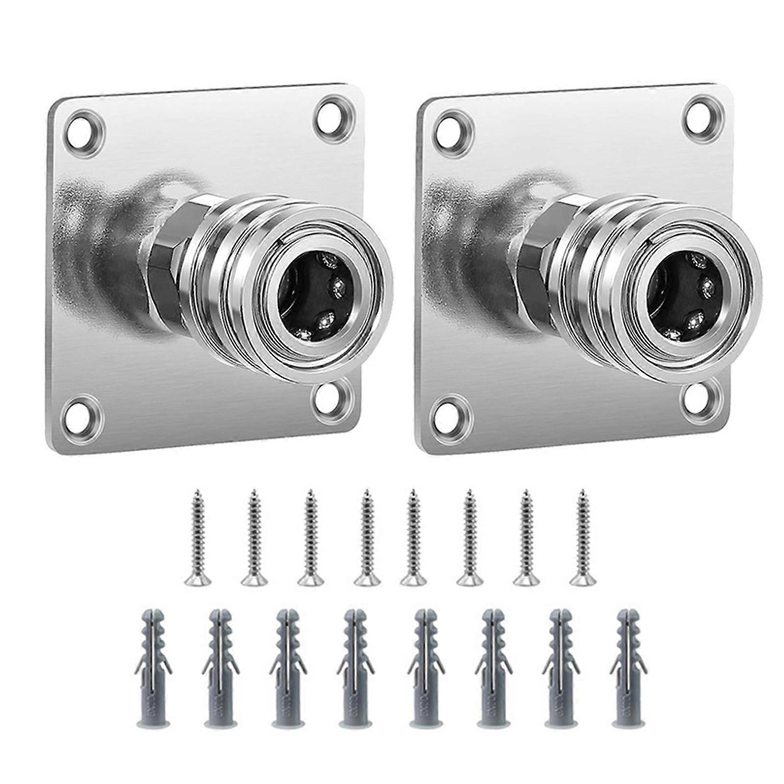2Pcs Pressure Washer Foam Cannon Holder Strong Load-bearing Simple Installation Quick Connect Automatic Foam Cannon Mount