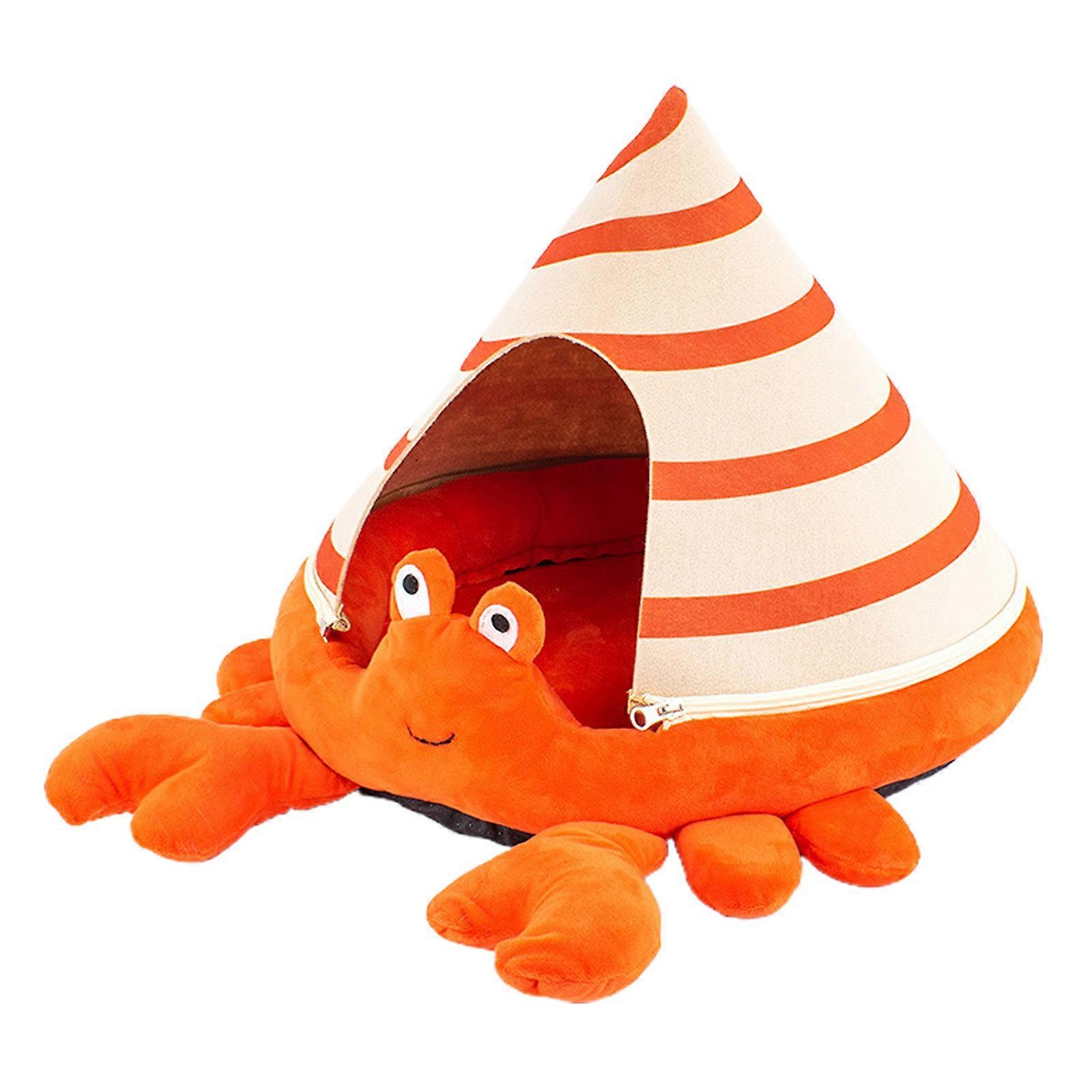 2023 New Cat Nest Crab Turtle Shaped Cat Sofa Bed Cute and Comfortable Pet Cat House Removable Four Seasons Use Soft Pet Bed