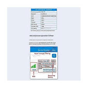1stk Nrf51822 Tand Beacon Tag Eddyst Ibeacon Ble4.2 Modul Locator Beacon