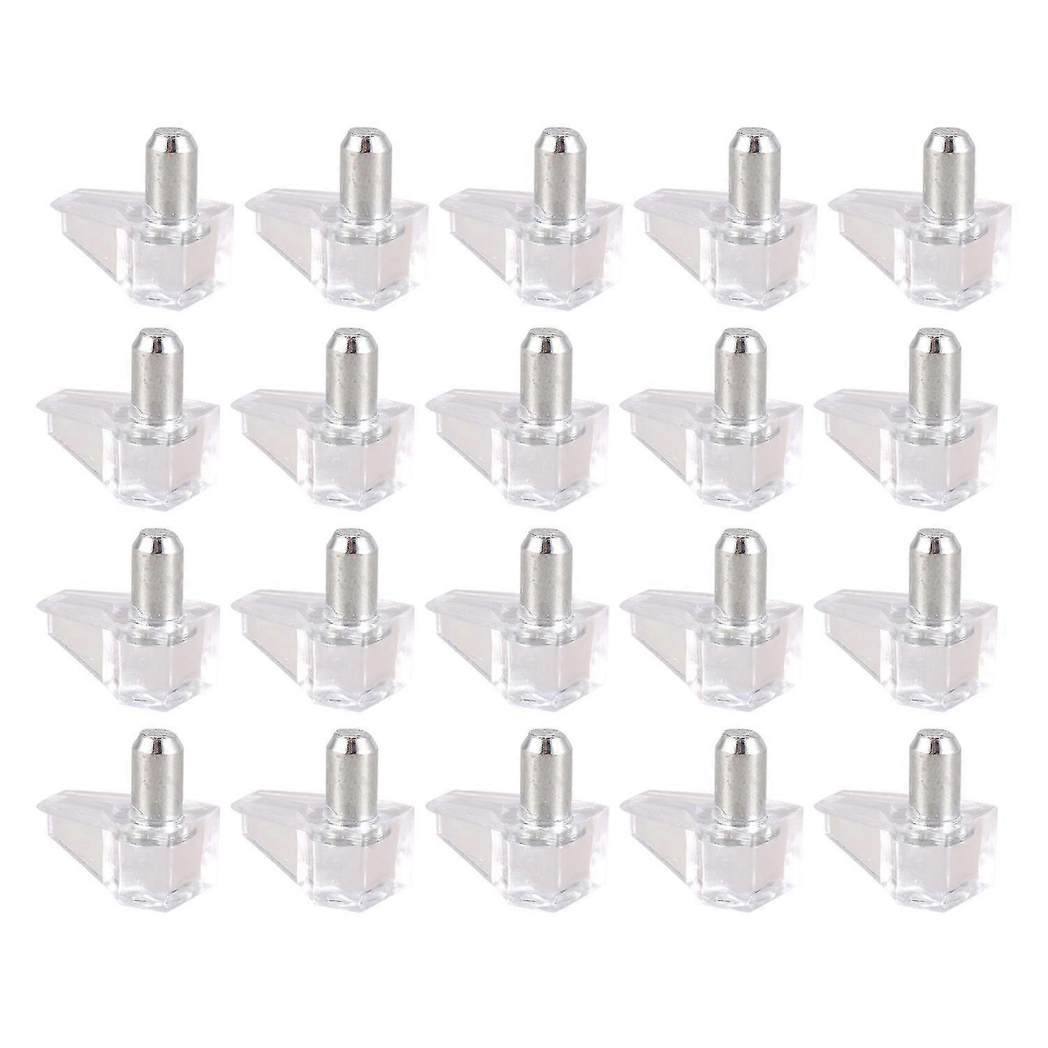 5 Mm Pin Shelf Support Shelf Studs Strong Support 20 Pcs, Transparent