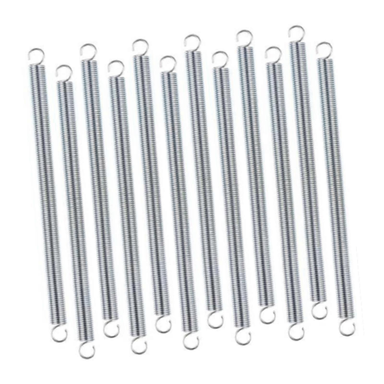 12x Extension Spring Double Hook Ends for Garage Maintenance DIY Projects
