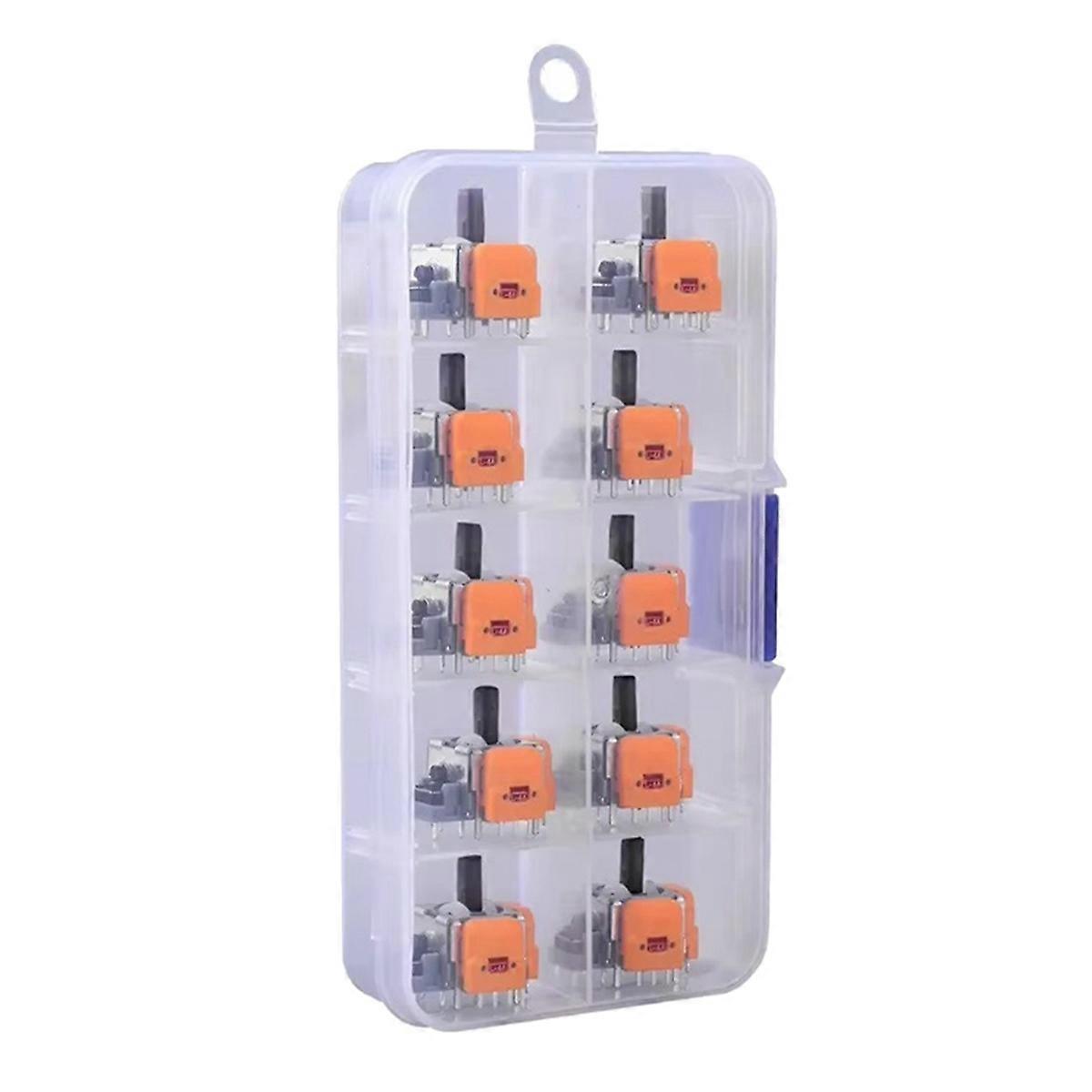 10PCS Hall Electromagnetic Joystick for Gamepad Repair Parts Joystick Module No Drifting Thumbstick