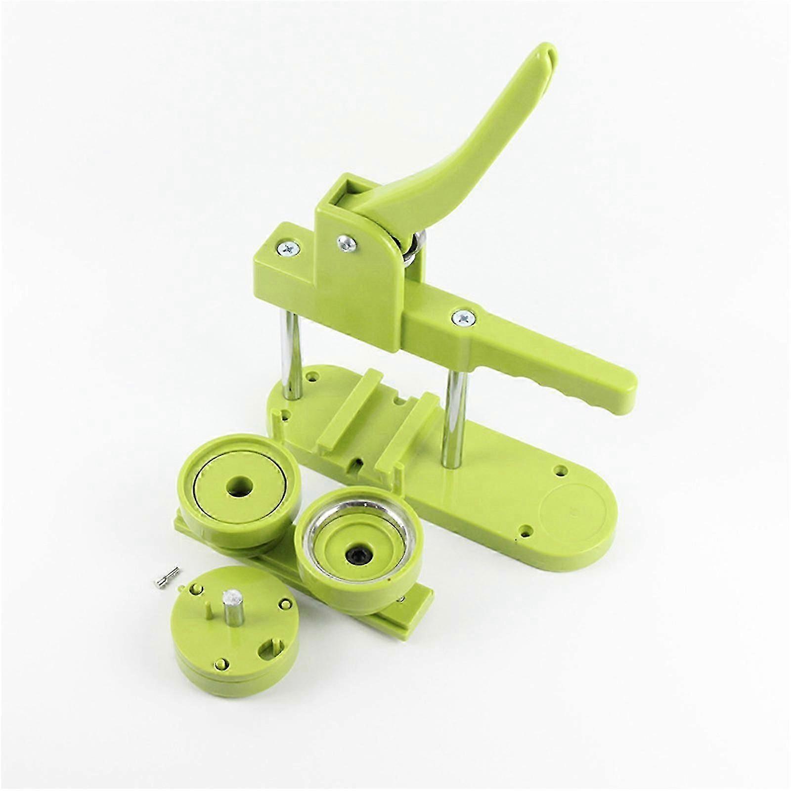 25/32/37/44 MM Button Maker Machine Install-Free Pin Badge Punch Press KiQa