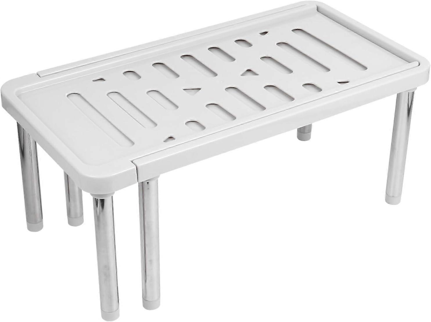 Kitchen Cabinet Shelf Organizer, Clear Plastic Design for Countertop Storage, Shoe Rack, 3-Tier, Versatile and Durable