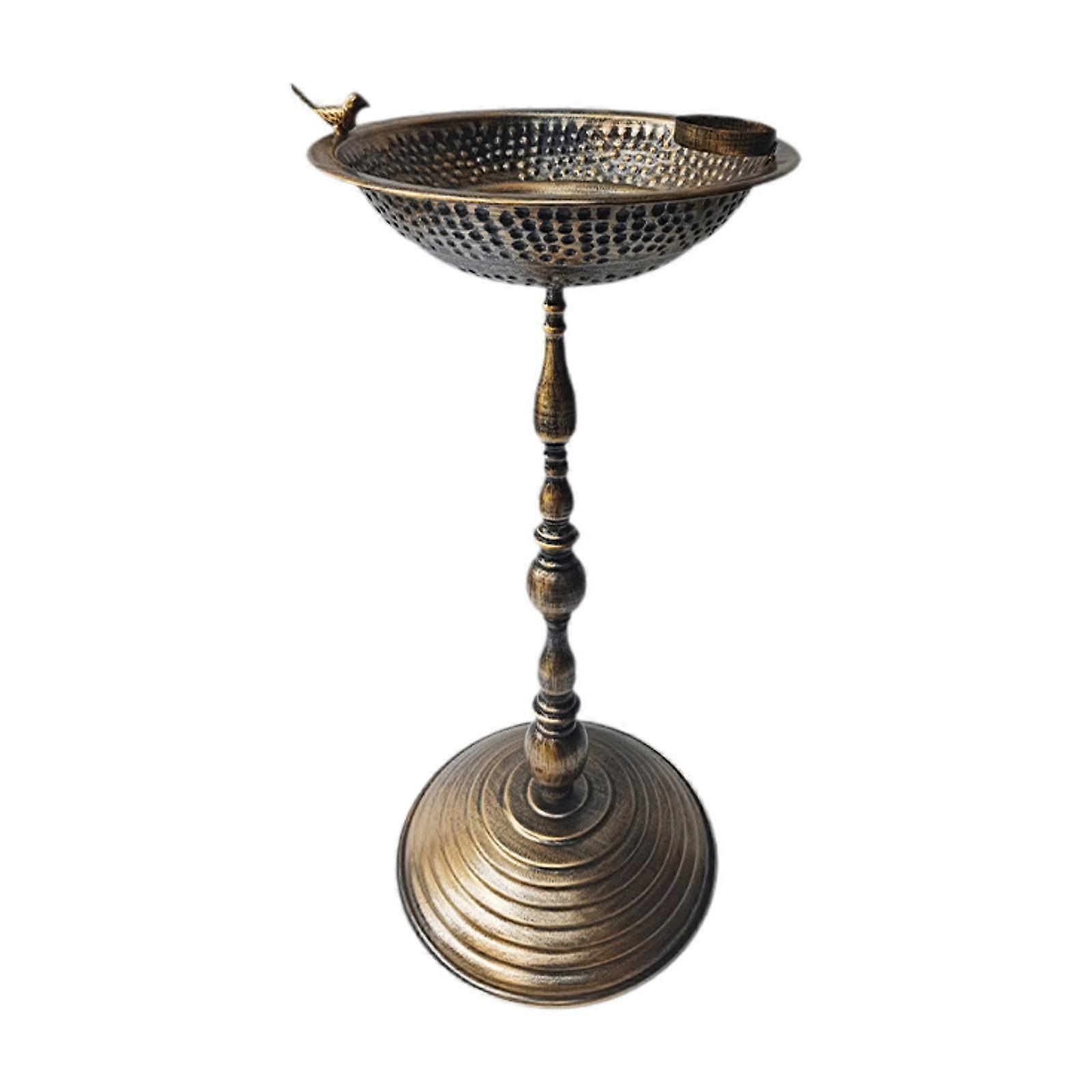 Garden Bird Bath Stable Support Garden Decor for Backyard Courtyard Outdoors