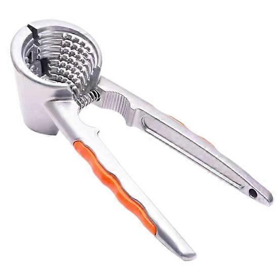 1/2Pcs Nut Cracker Heavy Duty Walnut Cracker with Non-Slip Handle Walnut Plier Clip Tool for Home Kitchen