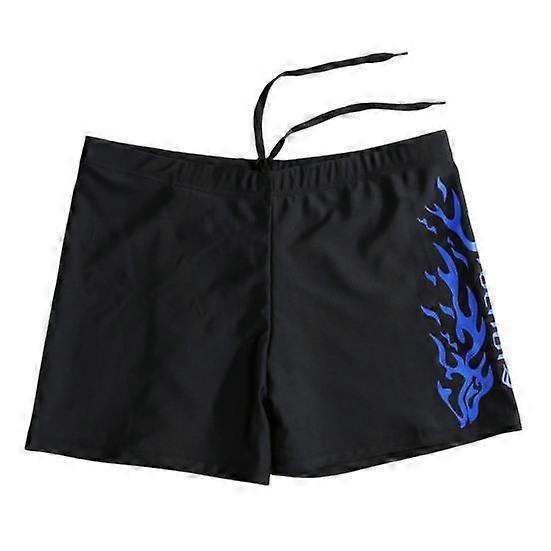 Men Swimming Trunks Quick Dry Soft Elasic Mid Waist Thin Plus Size Soft Slim