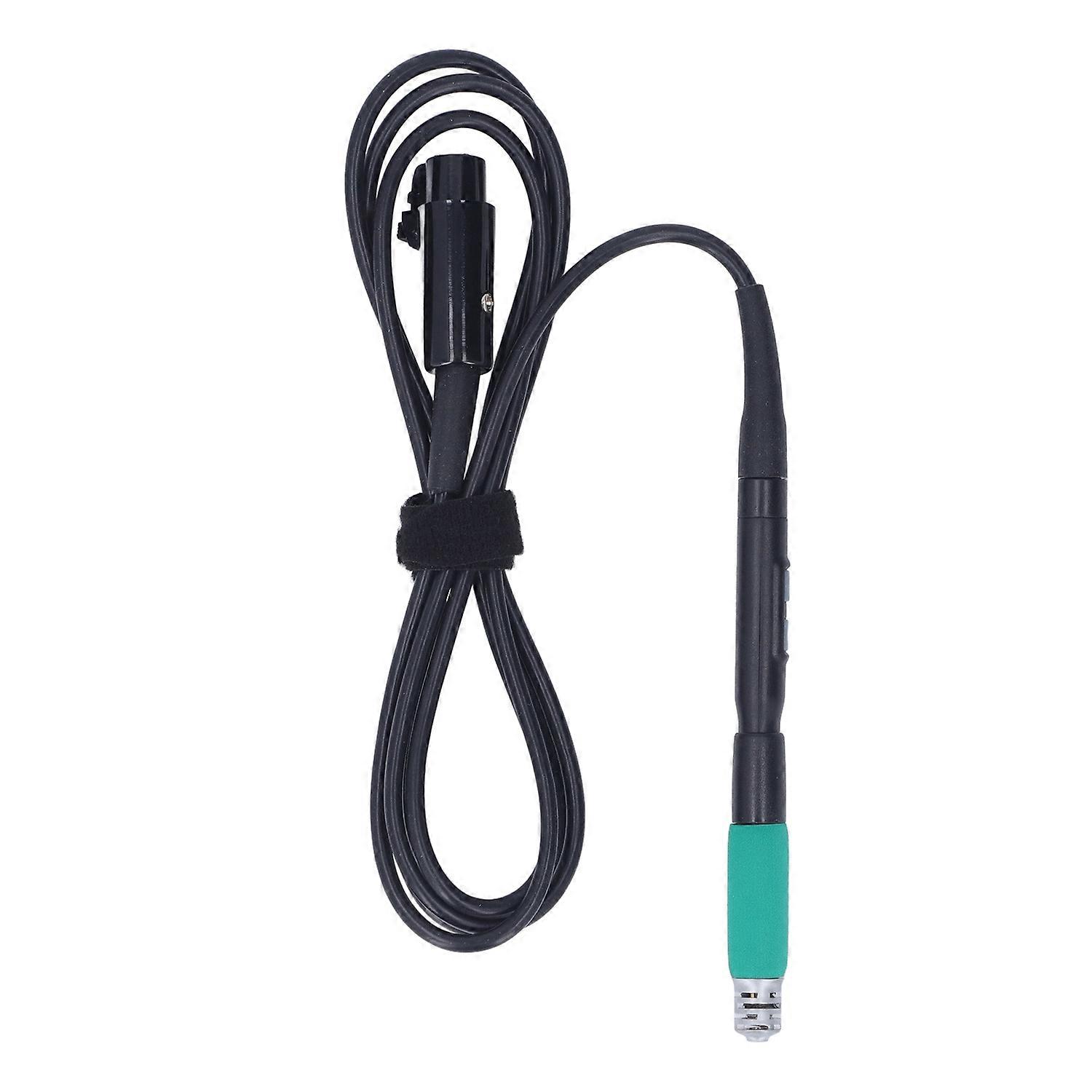 Soldering Iron Handle 6 Pin with Adjusting Button Soft Silicone Wire Comfortable Grip Soldering Stat