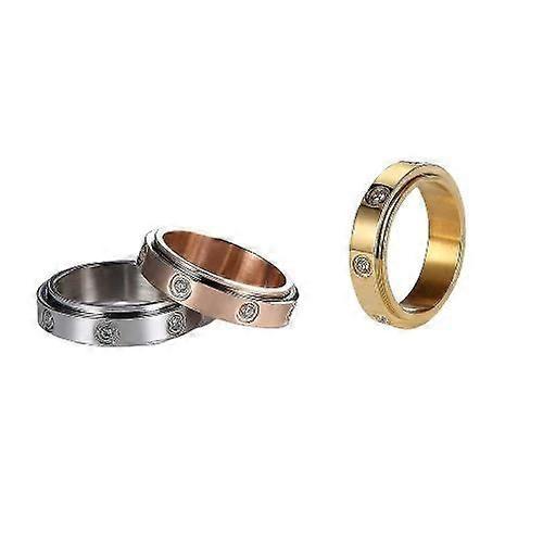 Men's Swivel Wedding Promise Rotating Ring