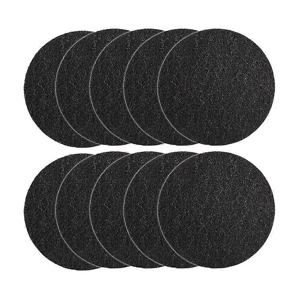 10Pcs Charcoal Filter for Compost Bucket 6.7 Inch Kitchen Activated Carbon Compost Bin Filter Replace for Countertop Bin