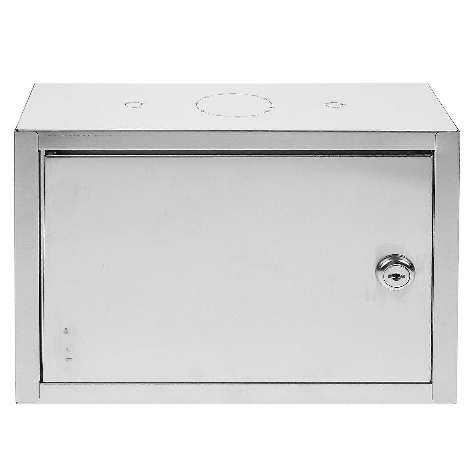 Milk Box with Lock Wall Mounted Box Milk Delivery Box Multi-use Wall-mounted Box