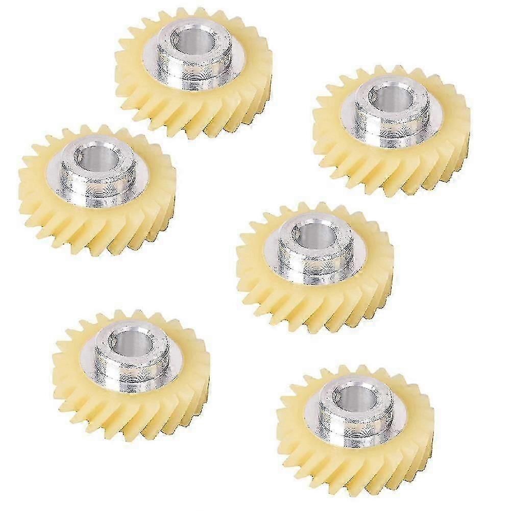 6pcs W10112253 Mixer Gear Replacement Part Exact Fit For Mixers & Mixers