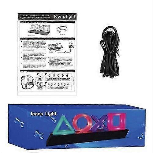 Srna Voice Control Game Icon Light For Ps4 For Playstation Player Commercial Colorful Lighting