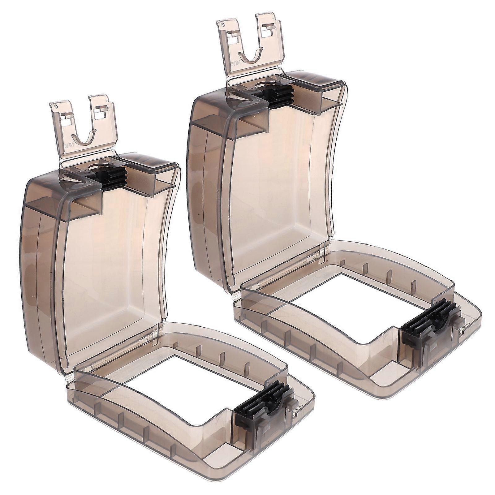 2 Sets Switch Waterproof Covers Socket Waterproof Covers Socket Protectors