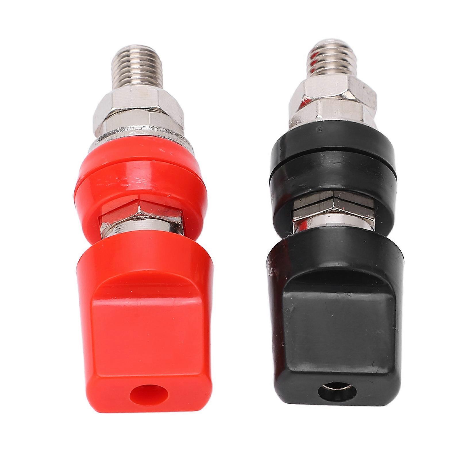 M8 Large Current Terminal 100A High Accuracy Copper Terminal Binding Post with 4mm Plug for Hardware Electronic Device