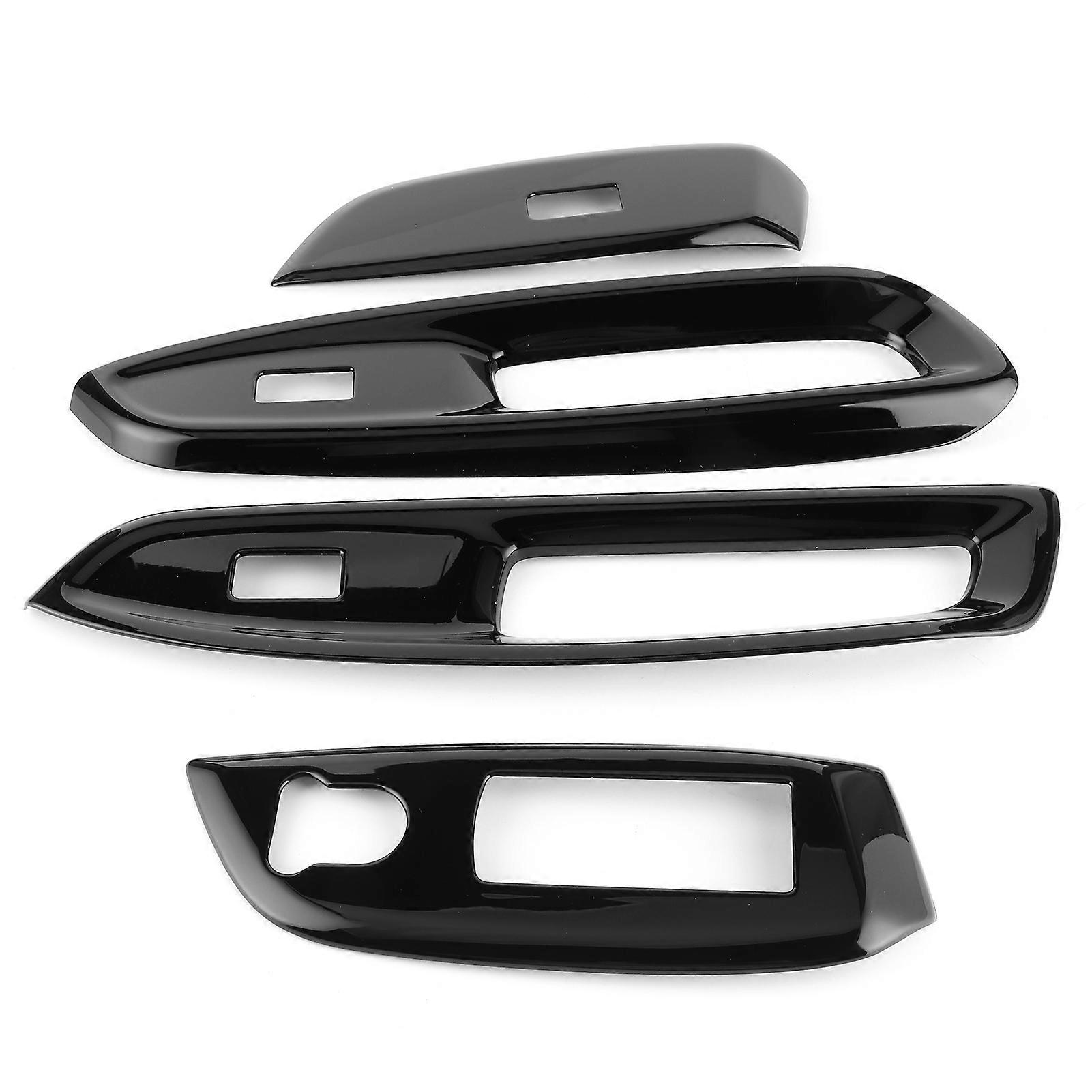 Car Window Switch Frame Door Armrest Decorative Trim Frame Fit for Honda FIT/Jazz GR 20‑21 Right Driving