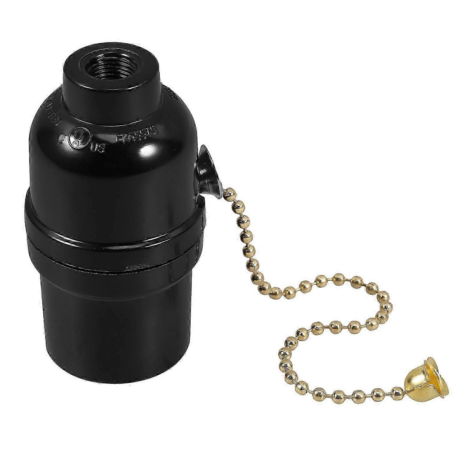 Lamp Base with Pull Chain Ceiling Light Lamp Holder with Pull Chain Lampholder E27 Socket Holder