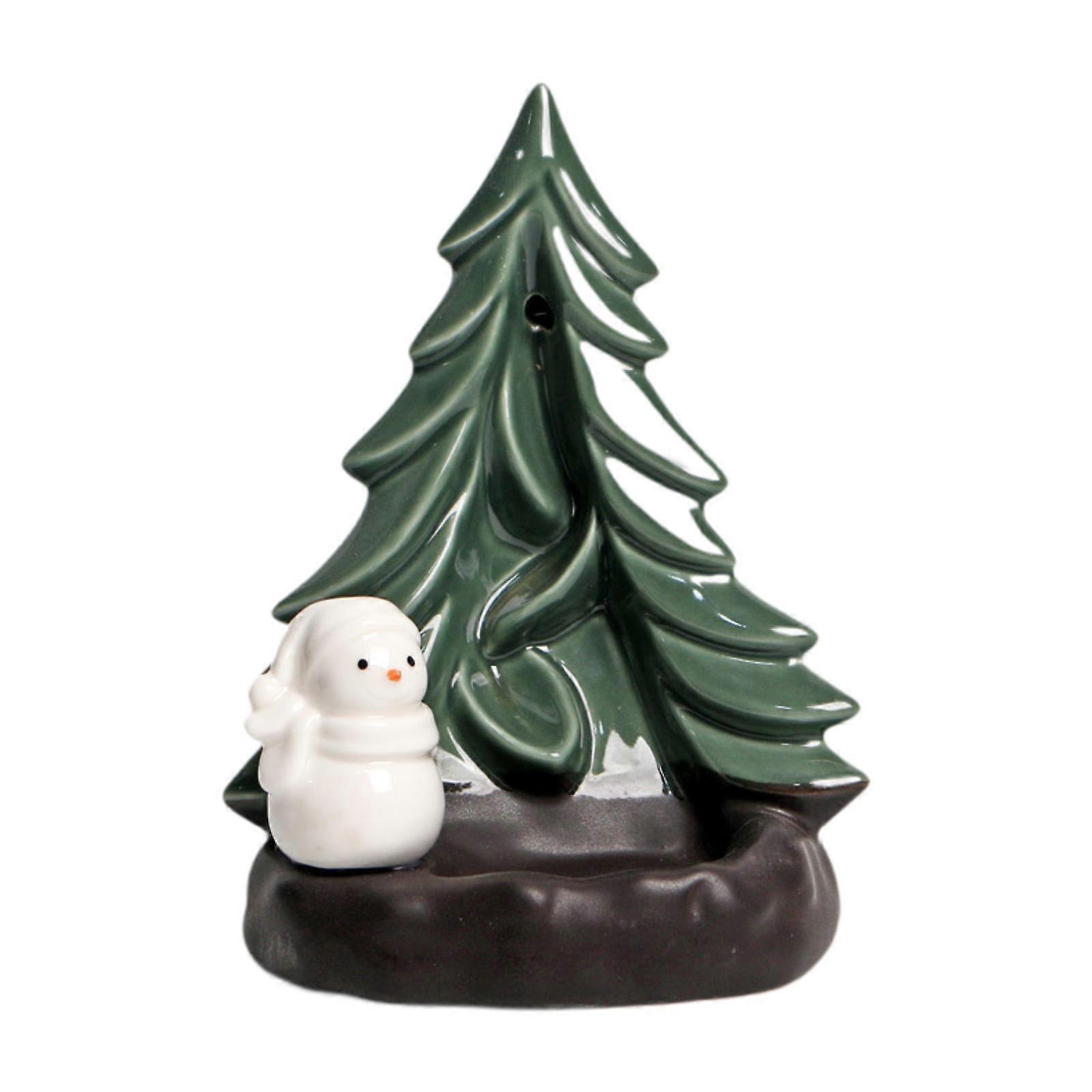 Backflow Incense Burner Table Centerpiece Ornament for Desktop Office Decor