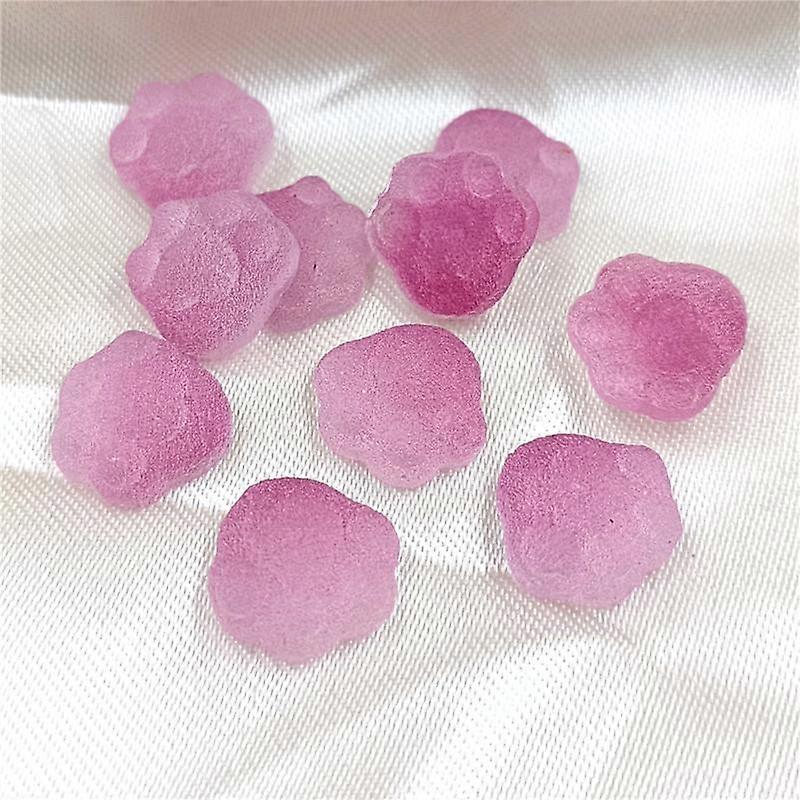 Storage Box Resin Cat Paw Beads Jewelry Materials Water Cup DIY Handmade Accessories 10pcs Fashion Decorative Materials Two-color Gradient Poreless
