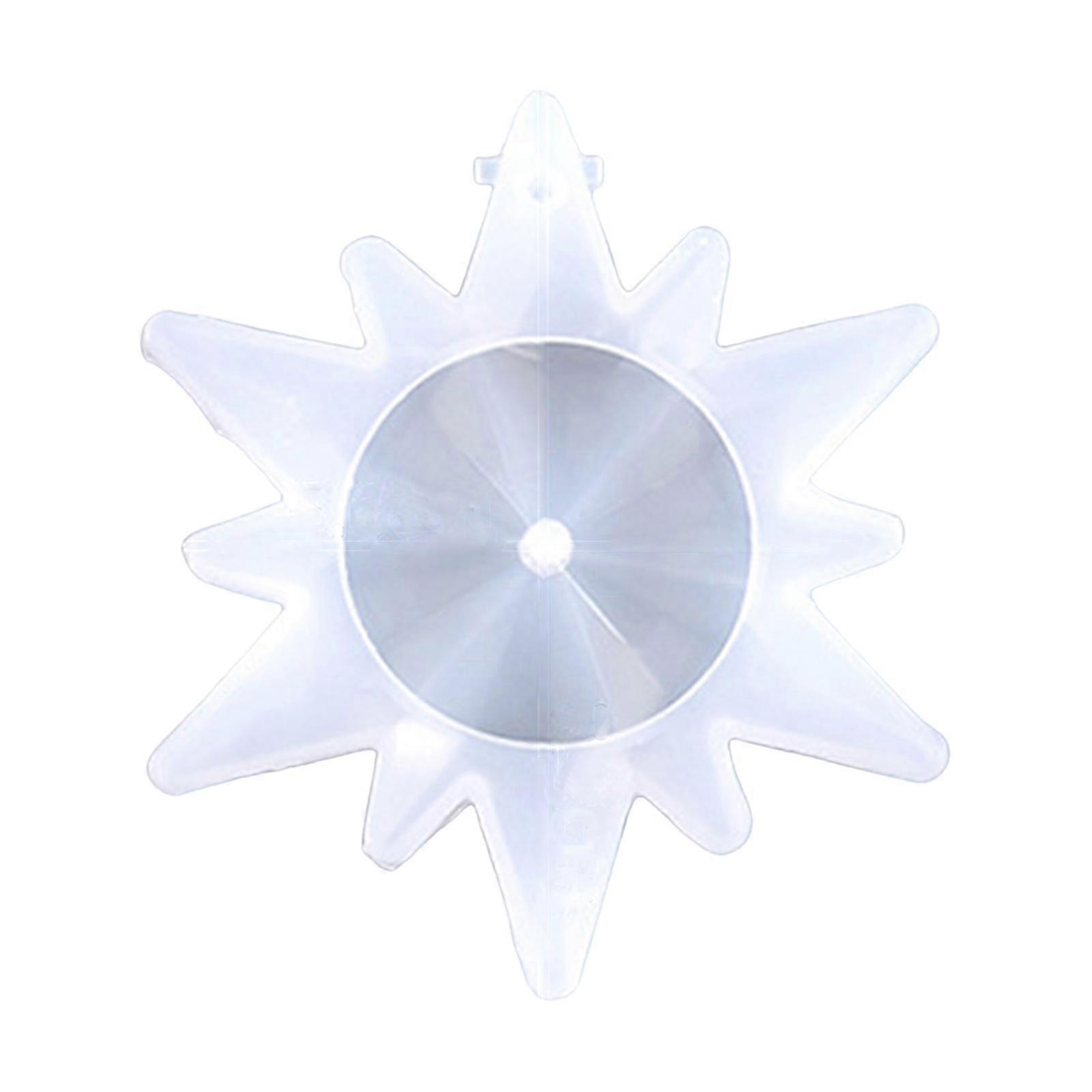 פתית שלג סיליקון שרף עובש אפוקסי יציקת DIY שרשרת תליונים מלאכת יד