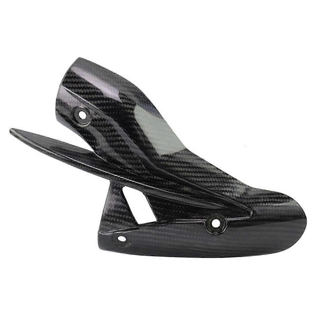 غطاء درع حراري لأنبوب كاتم صوت عادم من ألياف الكربون ل DUCATI