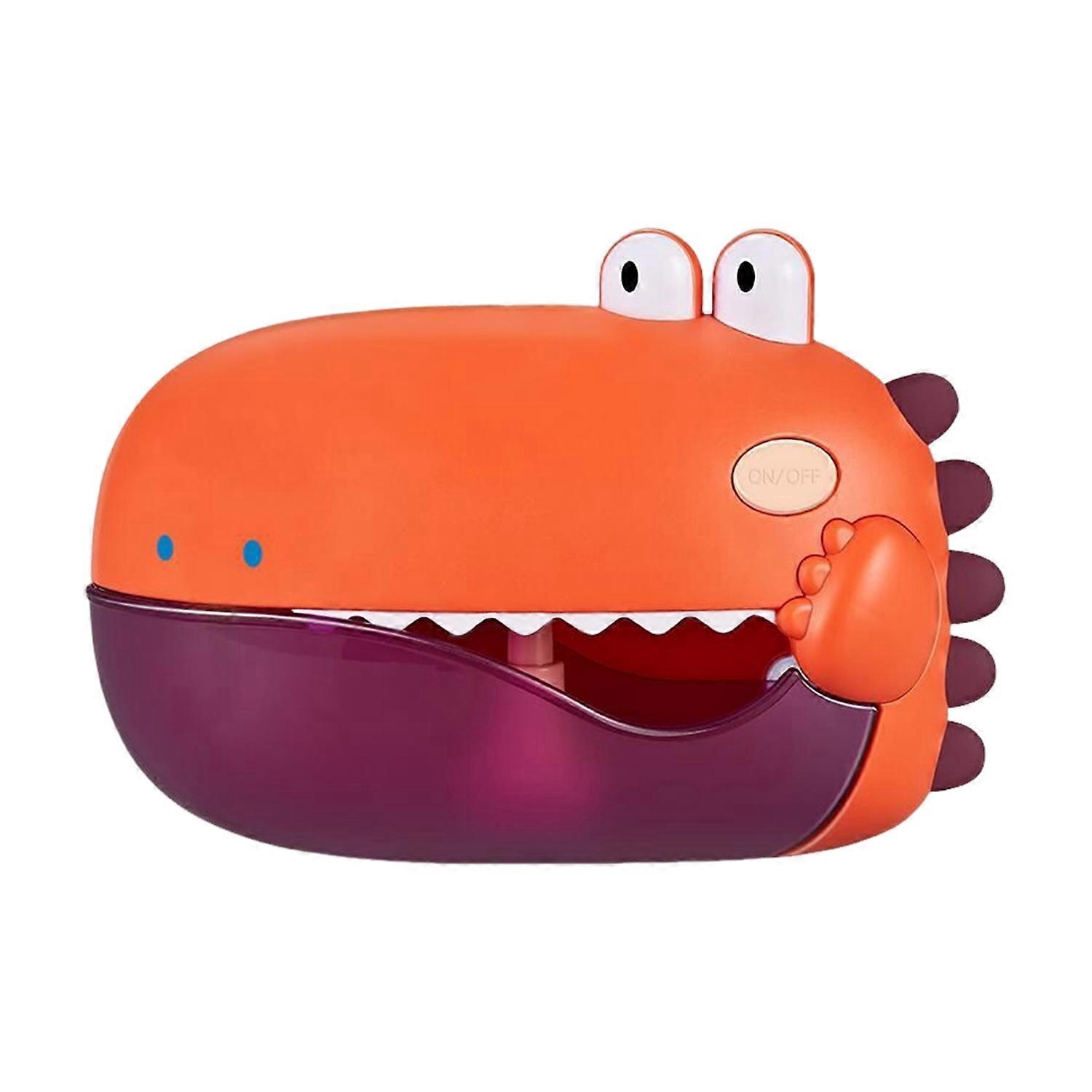 Crocodile Bubble Machine Bath Toy for Kids Ages 4-8 Toddler Bathtub Bubble Maker Educational Toy