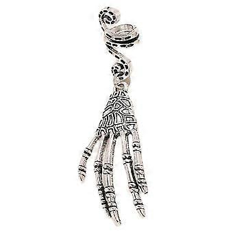 Halloween Claw Hair Jewelry For Braid Hair Clip Hair Rings Dreadlock Bead Braid Clip Hair Beads Loose Coil Braid Rings  Strange hand spiral