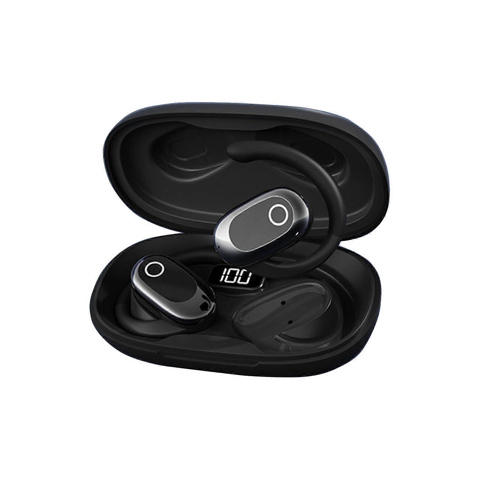 Wireless Bluetooth Headphones Intelligent Noise Reduction Earbuds Digital Power Display PUW0596