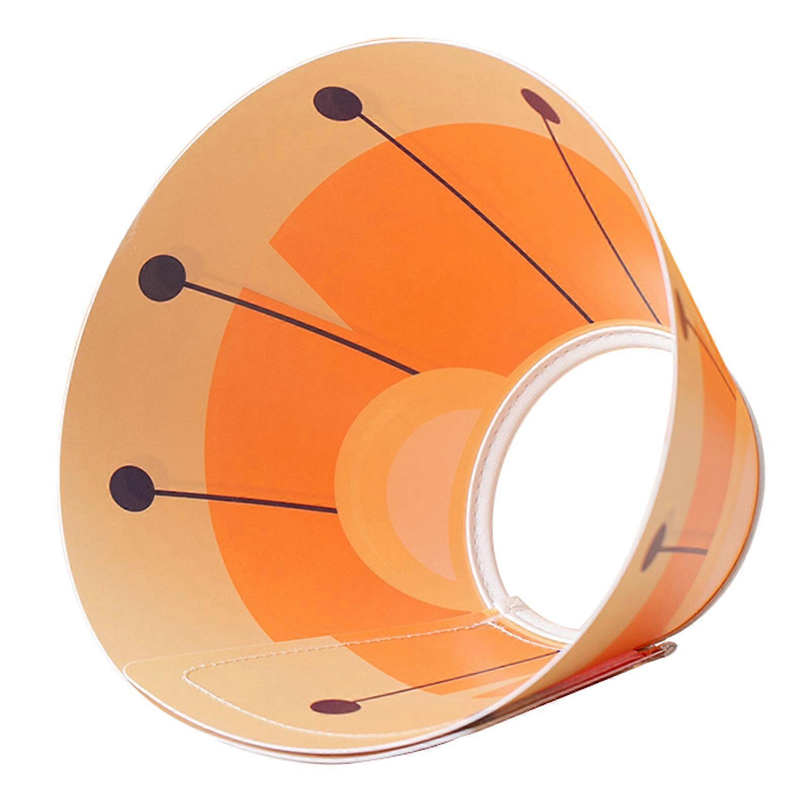 Dog Cone Collar After Surgery for Wound Healing Easy to Eat and Drink Prevent Biting & Scratching S/for M/L  S