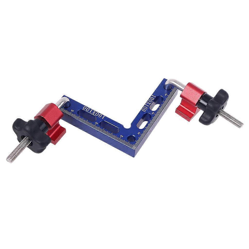 Woodworking 90° Right Angle Ruler Angle L-Type Right Angle Clamp Woodworking Tool Auxiliary for Picture Frames, Boxes,