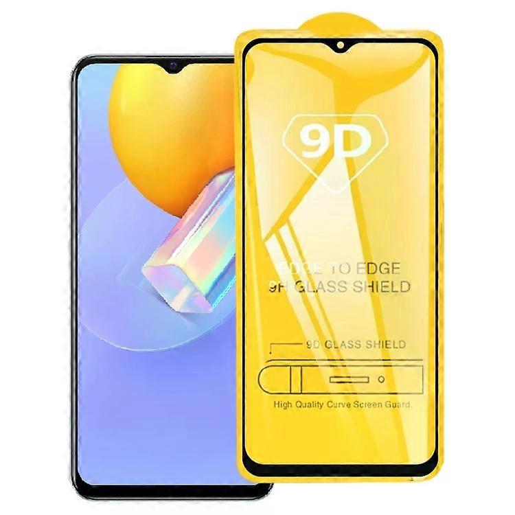 适用于 Vivo Y9a 的 51D 全胶钢化玻璃屏幕保护膜 -