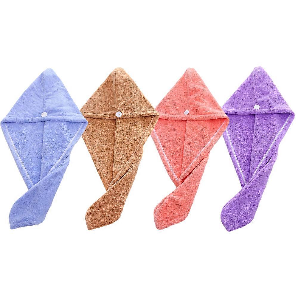 Drying Wrap, Dual-Fleece Microfiber, Super Absorbent, Lightweight Turban