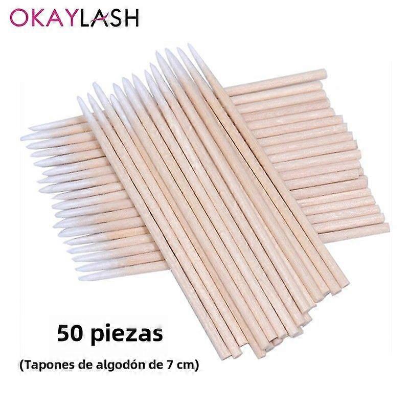 Okaylash Cleaning Brushes for Eyelash Extensions and Disposable Lip Gloss Crystal Lipstick Applicators Makeup Tools