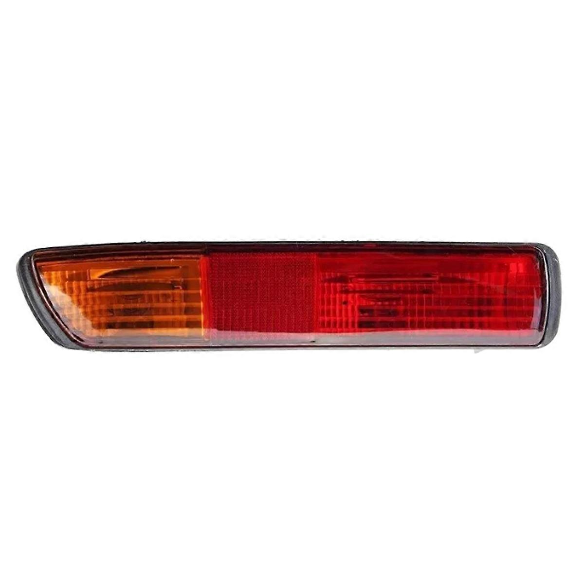 1Pair Rear Bumper Brake Light Rear Bumper Reflector for V70 2000-2002 Tail Turn Signal with Bulb MR