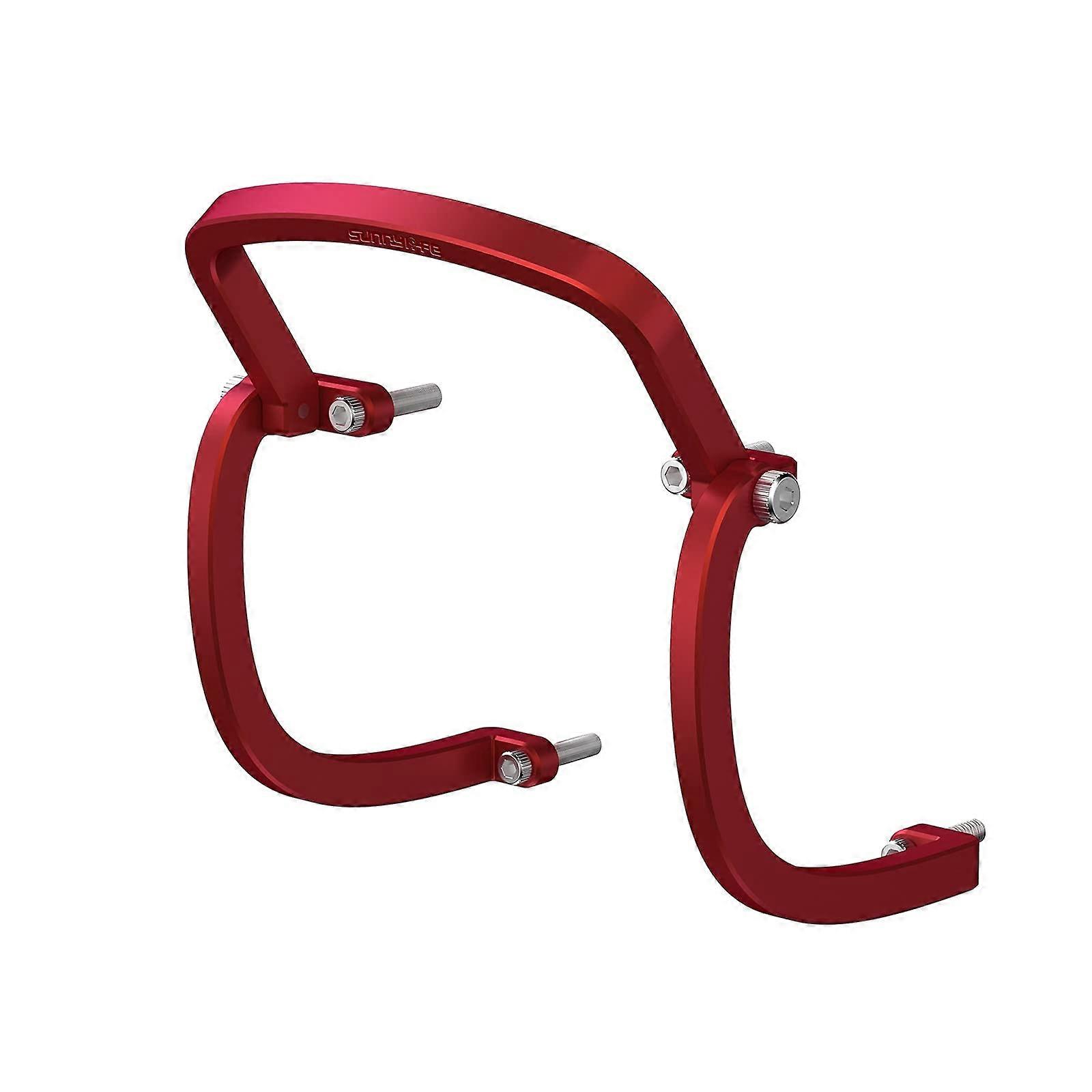 Aluminum Alloy Gimbal Lens Bumper For D-JI F-PV Top Protection Camera Protective Bar Anti-Collision Red Type 1