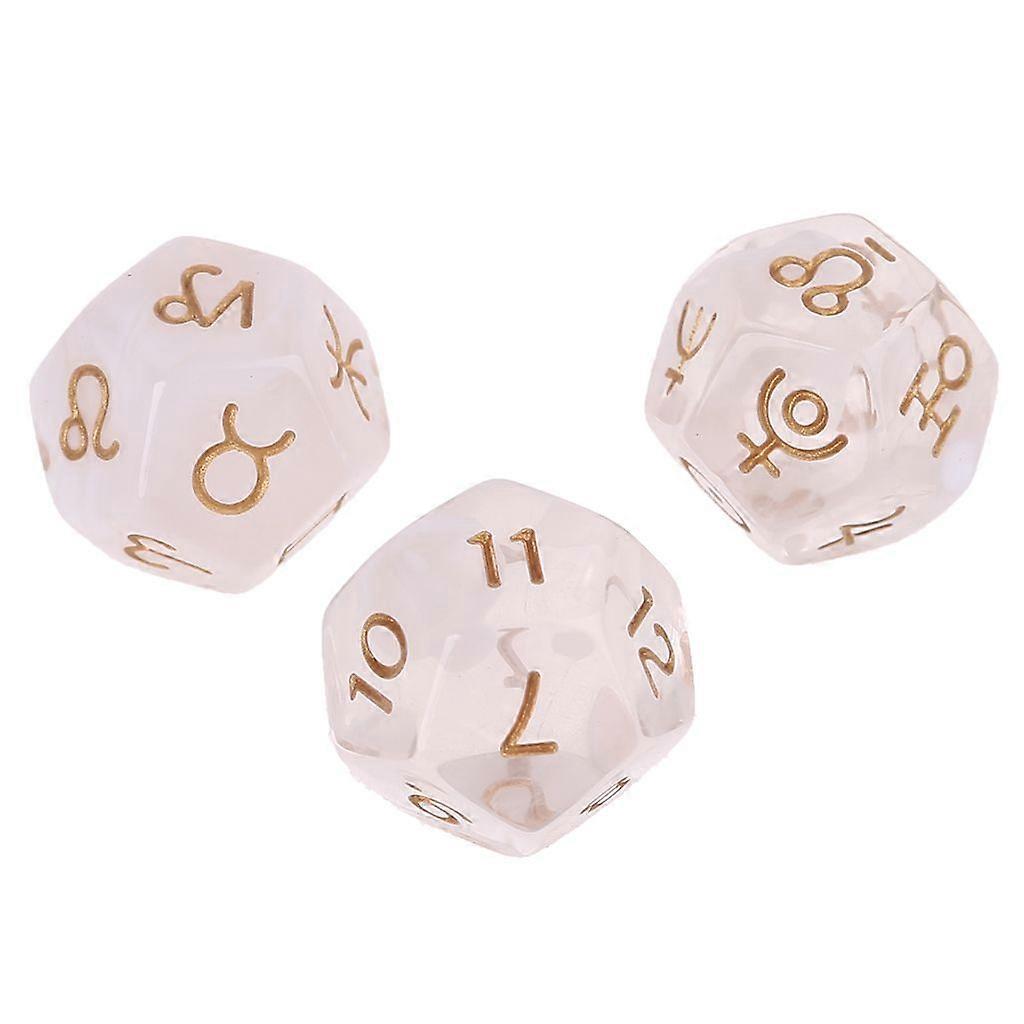 Multifaceted Constellation Divination Dice Leisure Entertainment Toy Game Props