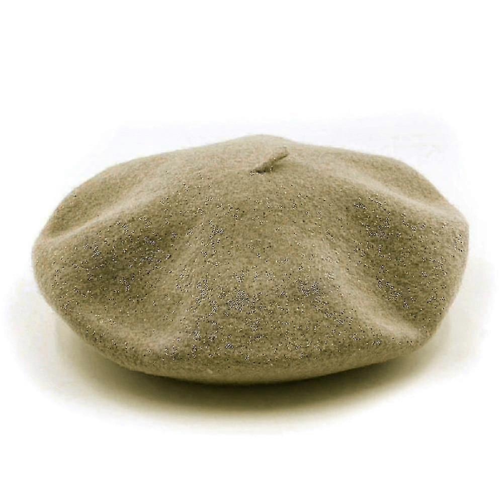 Women Bonnet Cap, Wool Felt Berets Winter Hat