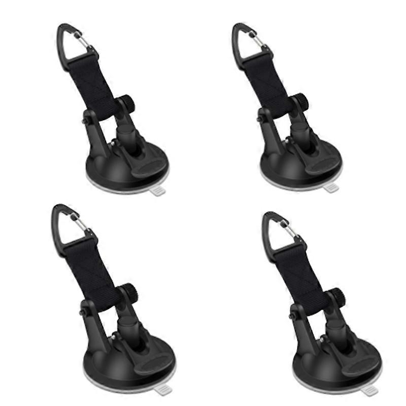 4Pcs Car Tent Suction Cups Buckle Side Triangular Awning Anchors