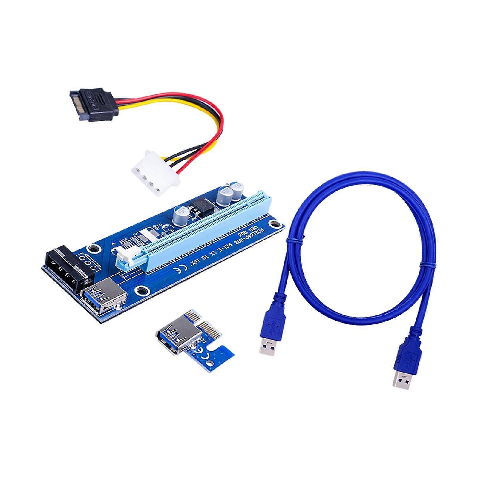 VER006S PCI- Card USB 3.0 1X to 16X Extender with power cable