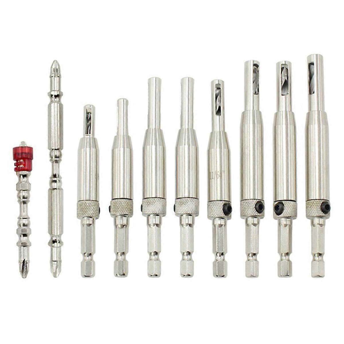 Woodworking Positioning Anti-Skid Batch Head Power Tool Drill Set