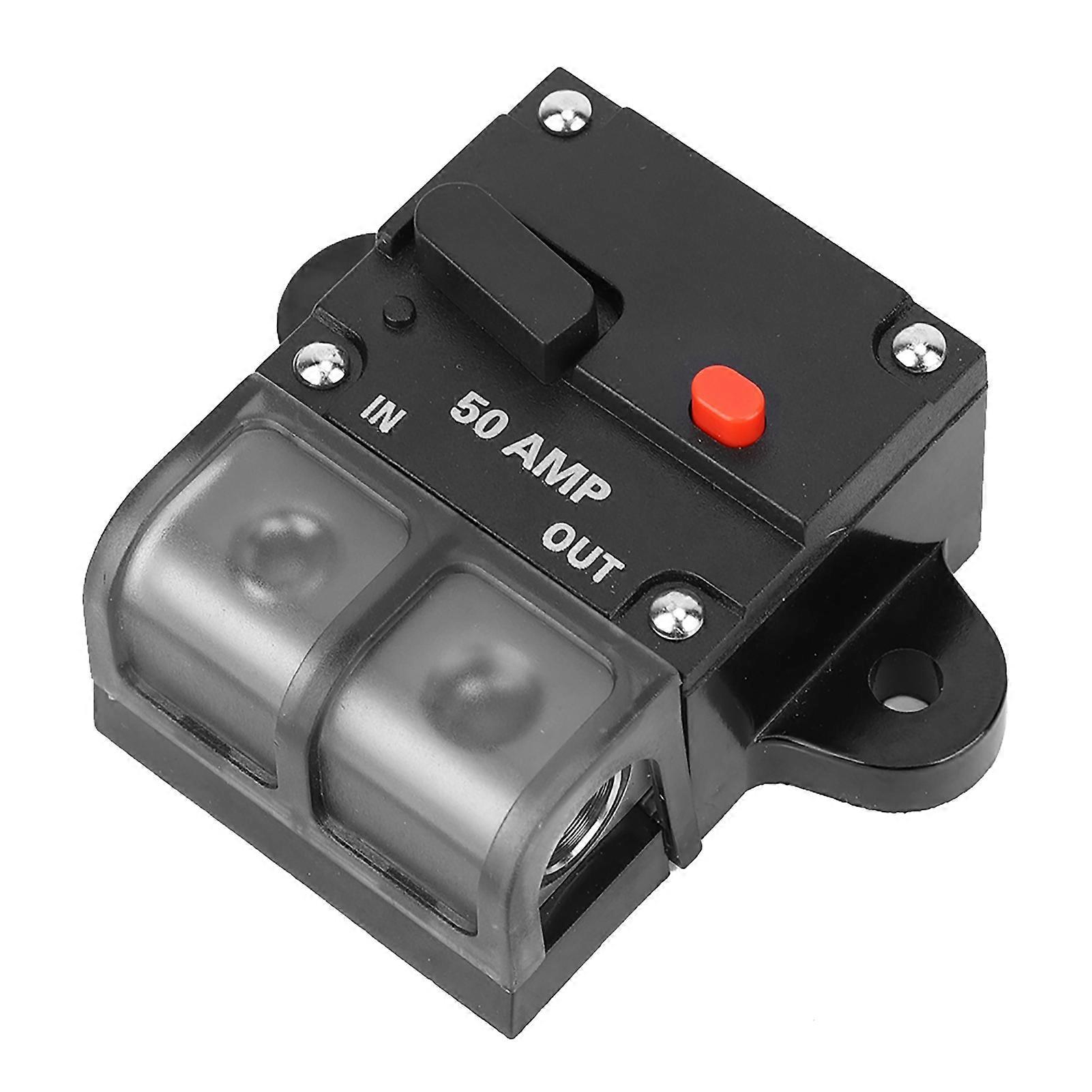 Car Auto Reset Inline Circuit Breaker - Protects o/Video Systems, Easy Install