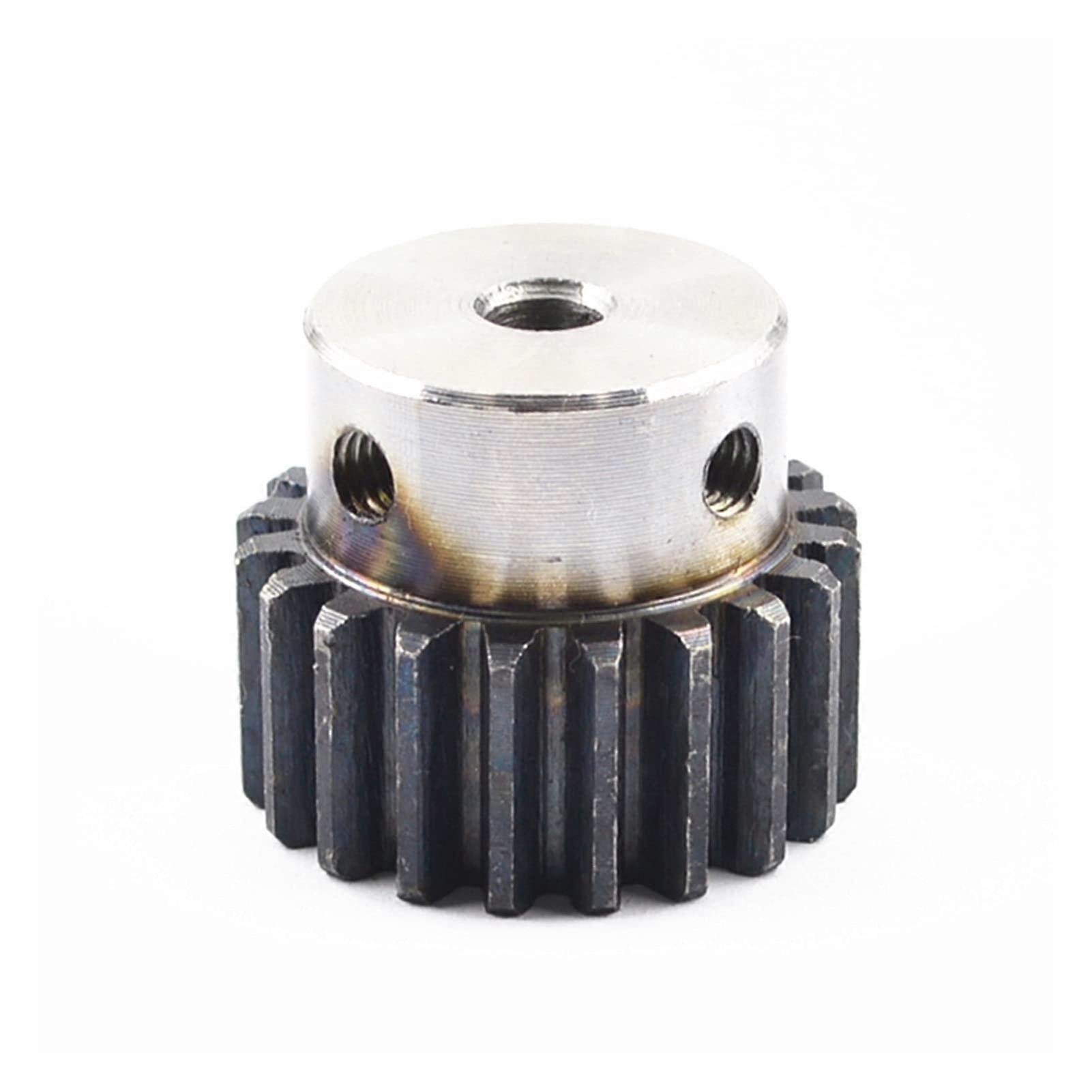 ZGFBR Spur Gear Pinion 1.5M Mod Right Teeth Steel Major Gear CNC Rack for Transmission (Number of Teeth : 20T Inner hole10mm)