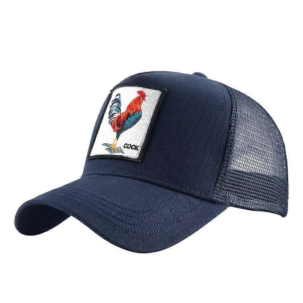 Animal bird mesh trucker hat snapback square patchbaseball caps