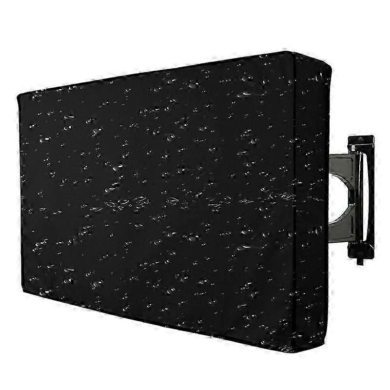 TV Cover Waterproof Multi-Size Waterproof And Weatherproof For Outside Flat Screen TV Fit Any Smart TV Set Outside LCD Coversled