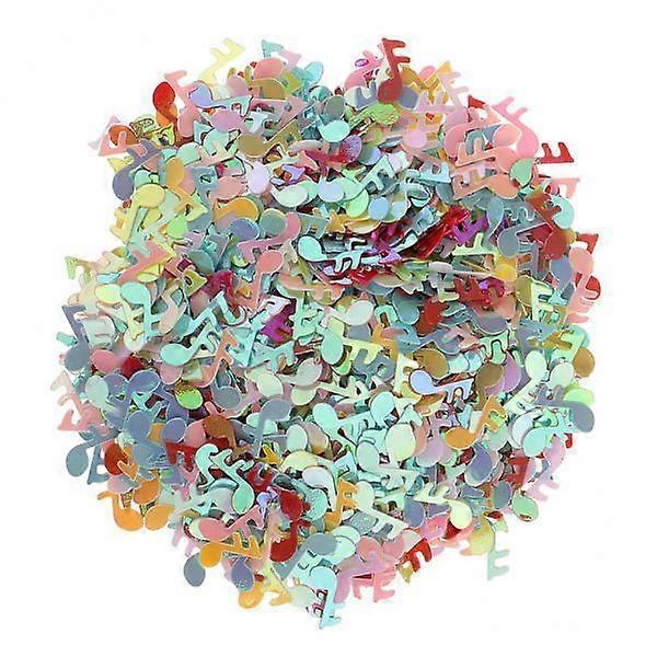 pack Multicolor Music Note Sprinkle Table Scatter