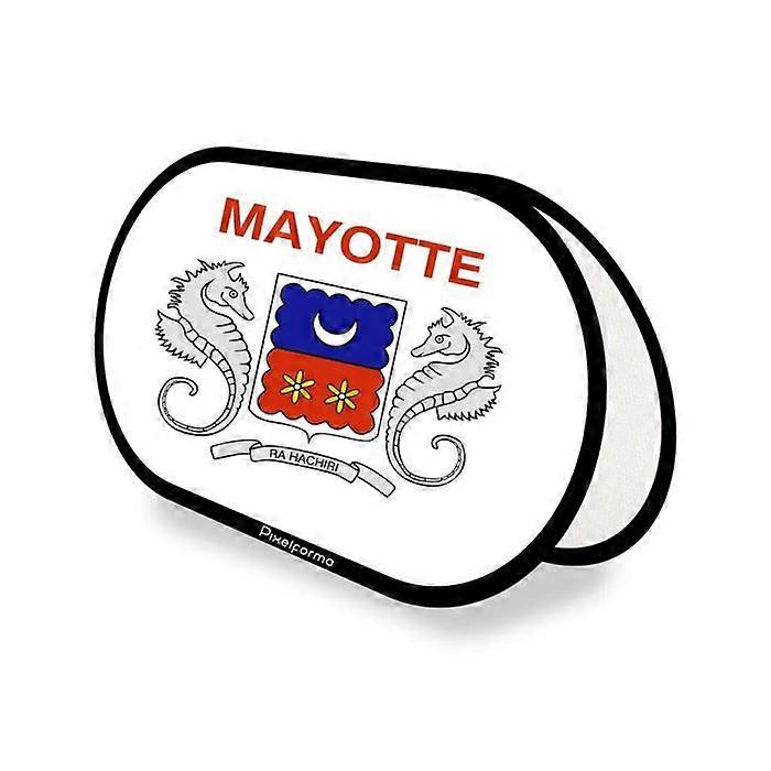 Advertising Support – Mayotte Flag – 70 x 120 cm – Polyester – Lightweight – Easy to Install