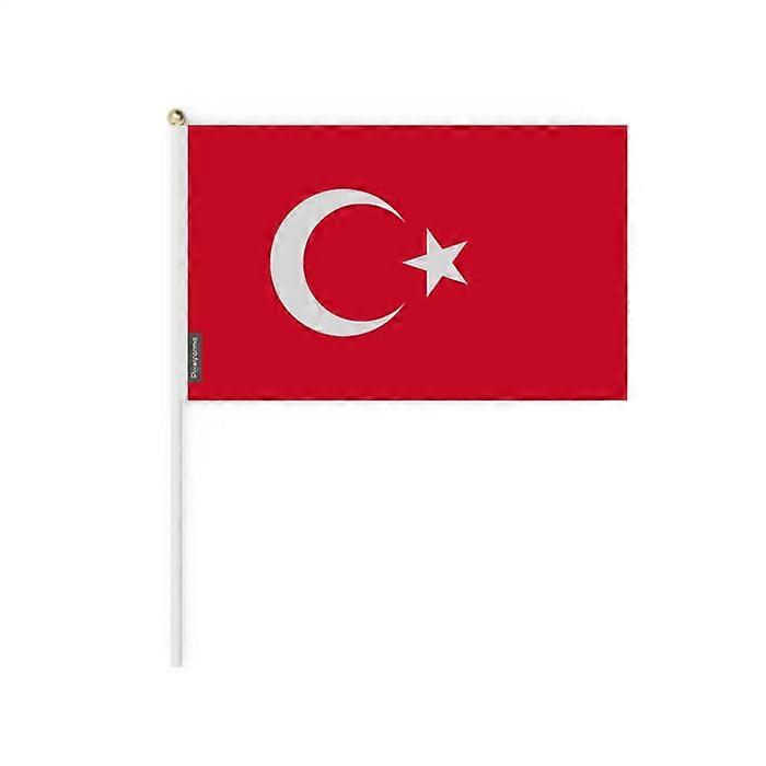 Flag - Mini - Turkey - 20 x 30 cm - Polyester - Double-sided