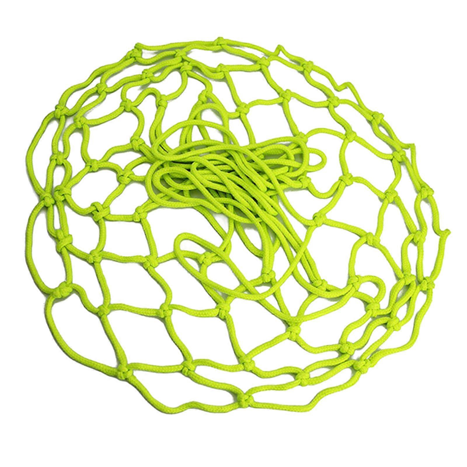 12 Løkker Standard størrelse Lysende Basketball Net Nattlys Basketball Net Mesh Basketballbane Tilbehør
